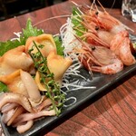 ほろよい - 赤貝と海老