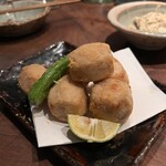 OMA - お出汁で炊いた里芋の唐揚げ