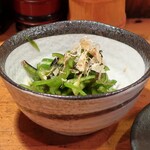 やきとり 正や - ピーマン塩昆布
