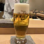 鮨 青海 - 生ビール