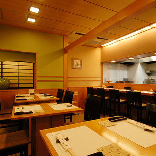 The perfect space to enjoy delicious Japanese-style meal.