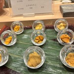 鮨 青海 - 9種類のウニの食べ比べ