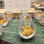 鮨 青海 青山店 - 9種類のウニの食べ比べ