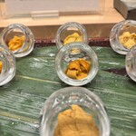 鮨 青海 - 9種類のウニの食べ比べ