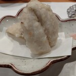 鮨 茶居庵 - 鱚と舞茸の天麩羅