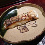 鮨みなと - タチウオ 酒盗の香り漬け