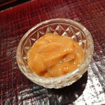 鮨みなと - 沖漬け風塩辛