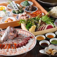 名古屋 魚しゃぶ 濱の季 - 魚しゃぶコース