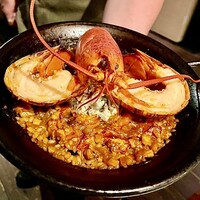 上六ワイン - ❻オマール海老のパエリア