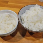 麺や 清流 - ご飯も追加