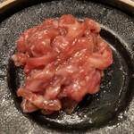 北海道焼肉 北うし - 特選びえい和牛サーロインのユッケ