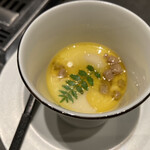 北海道焼肉 北うし - フォアグラの茶碗蒸し