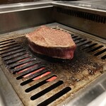 北海道焼肉 北うし - 知床和牛フィレ　シャトーブリアン
