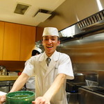 銀座おかもと - 岡本さんの笑顔◎