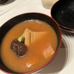 いしや - 治部煮。。。なんだけどお味噌汁みたい。味は美味しかったです！