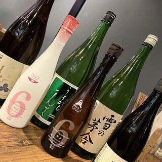 定番から稀少な銘酒まで◆選び抜かれた日本酒約10種類をご用意