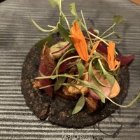 「メトロポリタングリル」 ヒルトン東京 - フレッシュタコスとボークベリー