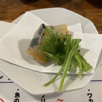 大阪梅田 シスターブラウン - 一口サーモン春巻き～イクラかけ～