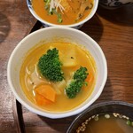 月と亀 - 野菜カレー