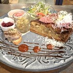 レコンパンス　 - 自家製キッシュのプレートランチ@2310