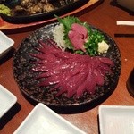 まごころダイニングやまぢ 西橘通り店 - 鶏レバ刺し