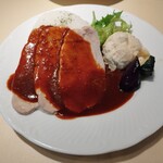 Oyster Bar ジャックポット - ローストポークデミマスターソース