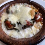 Universo - 茄子のチーズ焼パルマ風