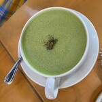ベーカリーカフェ 426 - こちら愛娘の抹茶ラテ！