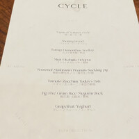 CYCLE by Mauro Colagreco - 