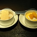 ロン ファン - マンゴープリンと烏龍茶アイス