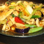 ロン ファン - 豚肉と季節野菜の辛味炒め