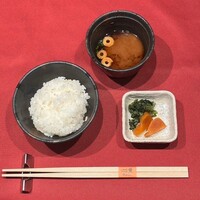 御飯セット（味噌汁・香の物付き）