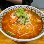 ピーマイ - トムヤムクンらーめん ¥1,040- +麺大盛¥150