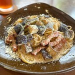 アンカフェ - ナスのクリームソース