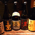Local sake/honkaku shochu 500 yen to 800 yen