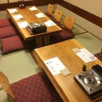 とみたや - 掘りごたつ式　たたみ席