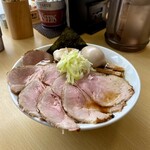 麺屋 しん蔵 - 田舎の醤油チャーシュー麺(細麺)1200円