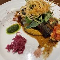 トラットリア イル レガーロ - 千葉産スズキと野菜のソテー