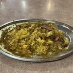 ナイルレストラン - 混ぜ混ぜ完了