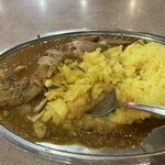 ナイルレストラン - まずは混ぜる