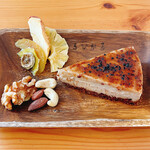 cafe こころひかる - Rawマロンブリュレケーキ（650円）