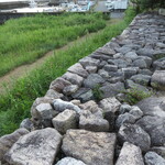 湖里庵 - ②海津の石積