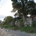 湖里庵 - ③海津の石積