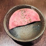 横浜くるわ - お通しのポテトサラダハム包み