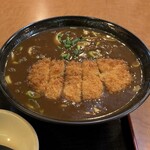 手打ちうどん 丸亀 - "カツカレーうどん"をアップで。