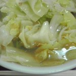 栄屋ミルクホール - タンメン ７５０円也