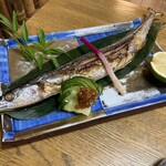 割烹 加門 - 秋刀魚塩焼