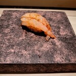 島津 - 甘エビ昆布締め