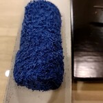 島津 - 青いおしぼり