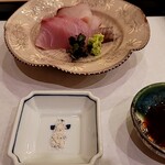 馬車道 大かわ - 鮃とカンパチ